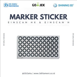 Original Einscan HX and Einscan H 3D Scanner Marker Sticker - Isi 144 Markers